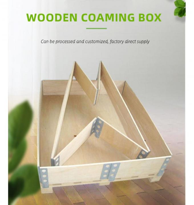 High Quality Low Price Collapsible Wooden Crate Coaming Box