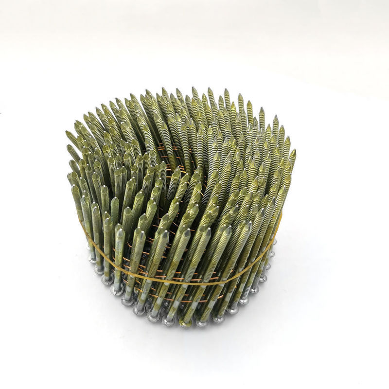 1/4 Drutu Nail Galwanizowany Nail Coil 0.099 & Prime Painted Palet Coil Nail