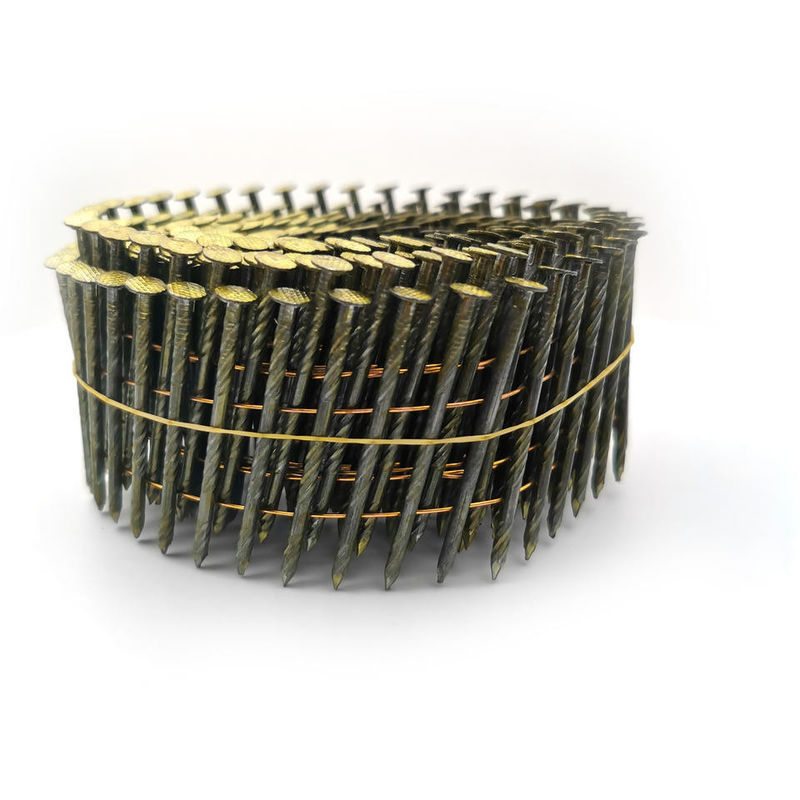 1/4 Drutu Nail Galwanizowany Nail Coil 0.099 & Prime Painted Palet Coil Nail