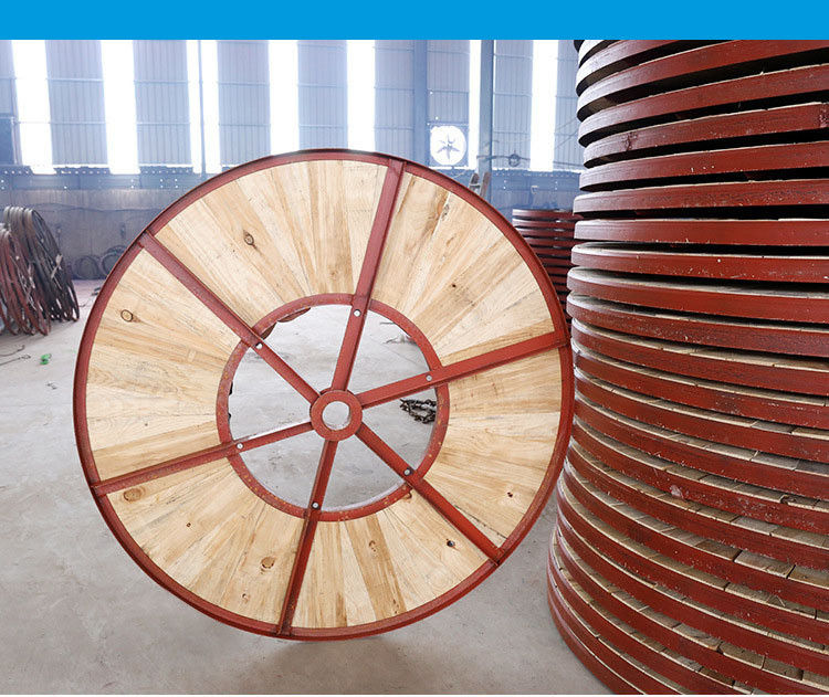 HF Giant Wooden Cable Spool Industrial Wooden Spool For Cable Spools Cable Reels