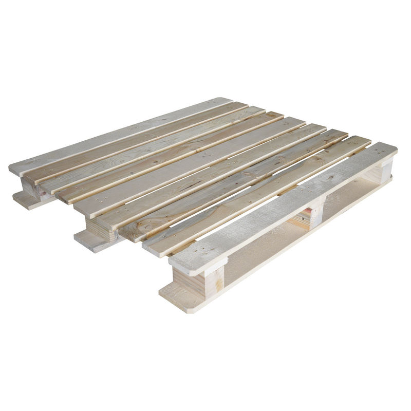 48X40 Pallet drewniany spumikowany 4-stronny typ wejścia Pallet drewniany sosnowy