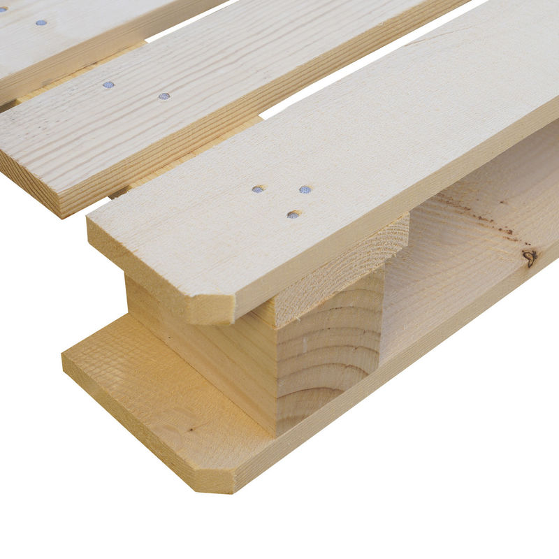 Palety drewniane poddane obróbce cieplnej Plywood Euro Standard Palety do przechowywania transportu