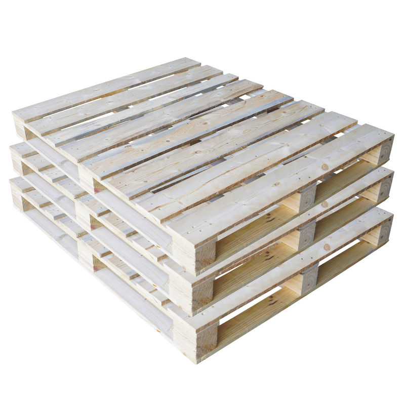 Przechowywanie 4 Way Entry Palety drewniane Euro Eco Friendly Palety spumikowane do wywozu