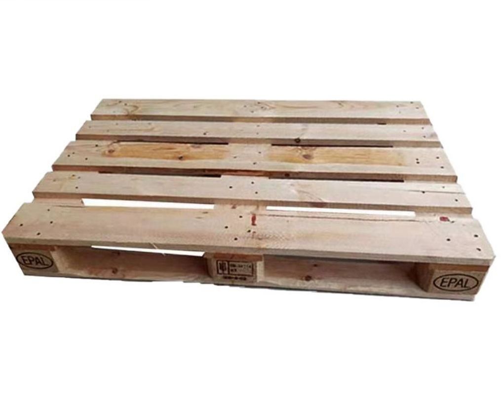 Logistyka Przechowywanie Ispm Pallety poddane obróbce cieplnej Cztery strony w widelec Drewniane palety euro