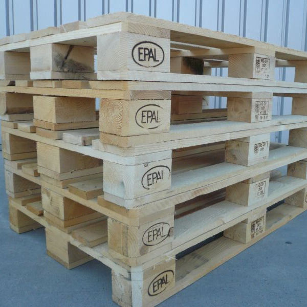 Europe Epal Dekoracyjne palety drewniane 1200X1000 Pine Epal Palety drewno ładunek