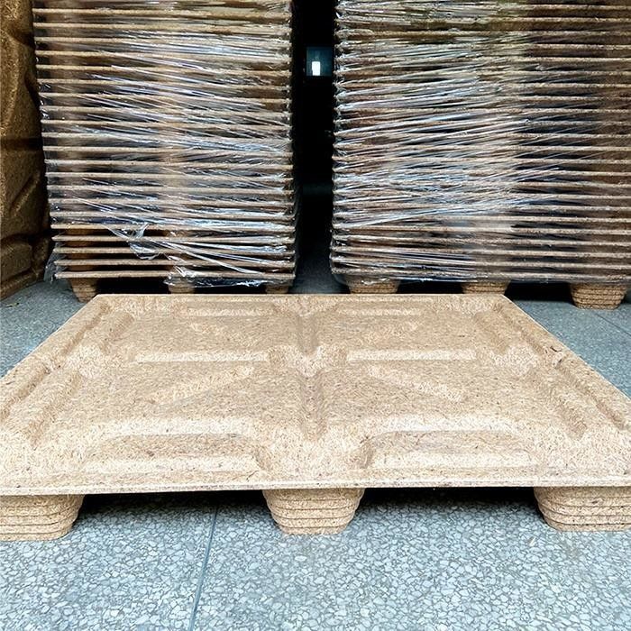 Fumigacja Wolne Prasowanie Palety drewniane Euro Size Palety kompresowe Palety formowane