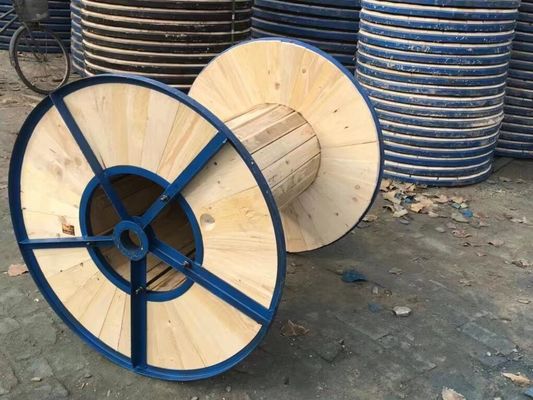 Dobra cena ISPM-15 Certified Wooden Cable Reel Plywood Cable Reel Empty Cable Drum w Internecie