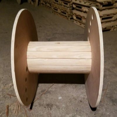 Dobra cena Trwałość Plywood Cable Drum Round Wooden Industrial Cable Spool w Internecie