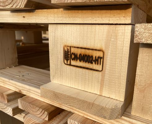 Dobra cena Jednostronne palety nieprzepuszczalne Nowy drewno sosnowe Palety standardowe europejskie w Internecie